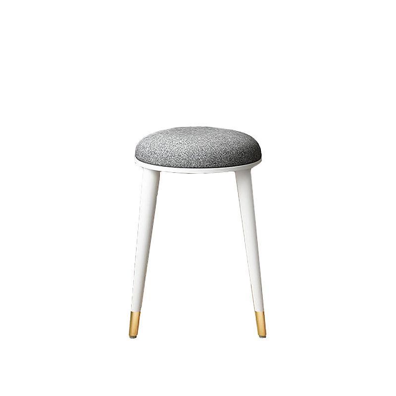 Contemporary Wooden Vanity Set with Stool for Living Room - 31.5" High