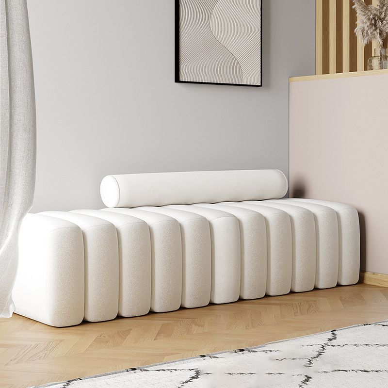 63-In W Velvet Loveseat Contemporary 2-Seater Armless Seating