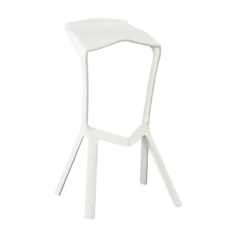 Contemporary Bar-stool Plastic Counter Bar Stool for Kitchen Bar