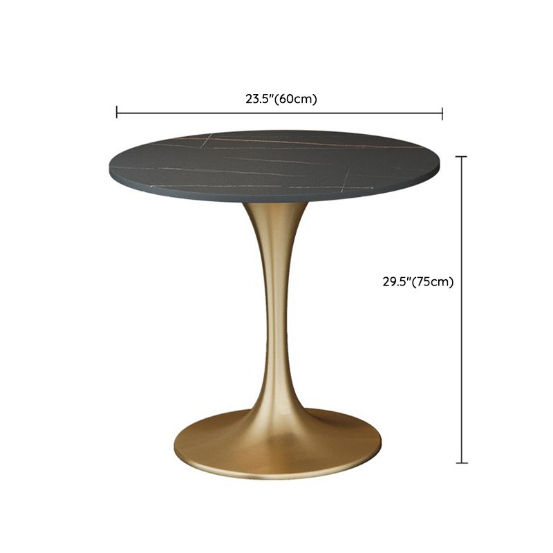 Glossy Black Dinette Set for Home 1/2/4/5 Pieces Glam Dining Table Set