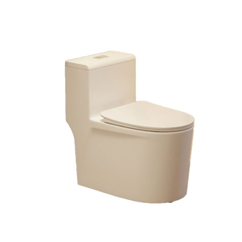 Contemporary Flush Toilet Floor Mounted Siphon Jet Toilet Bowl