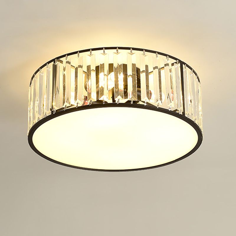 Multi Light Ceiling Lamp Modern Style Crystal Ceiling Lighting for Living Room