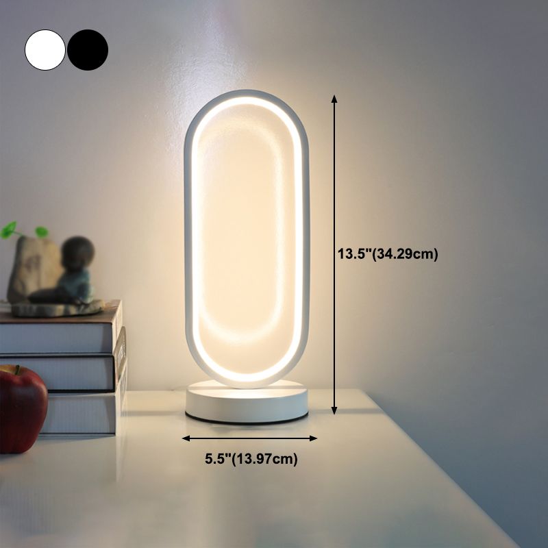 1-licht lineaire tafelverlichting moderne stijl metalen tafellicht voor het bedzijde