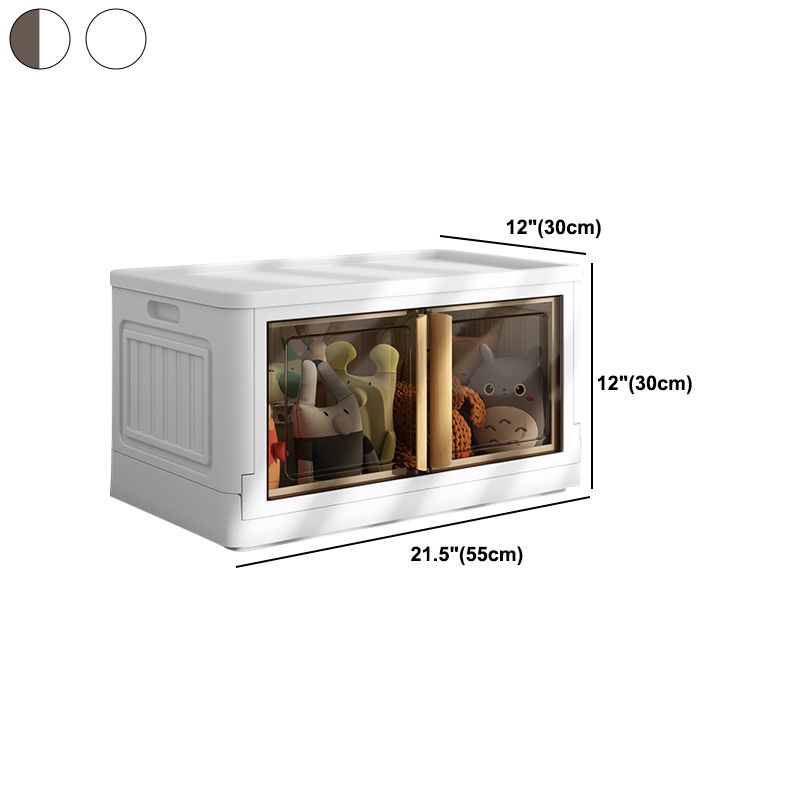 Contemporary Plastic Storage Cabinet Hinged Wardrobe Cabinet