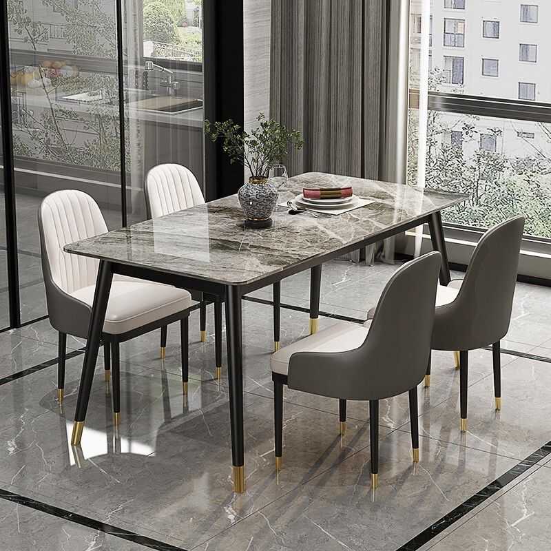 Nordic 1/2/5/7 Pieces Dining Set Sintered Stone Dining Furniture Set /Separate Items