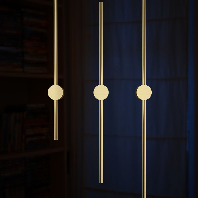 Light Extravagant Style Linear Wall Light Sconces Copper Wall Lights