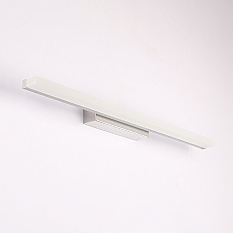 LED Vanity Light Contemporary Mirror Front Lighting with Acrylic Shade for Bathroom