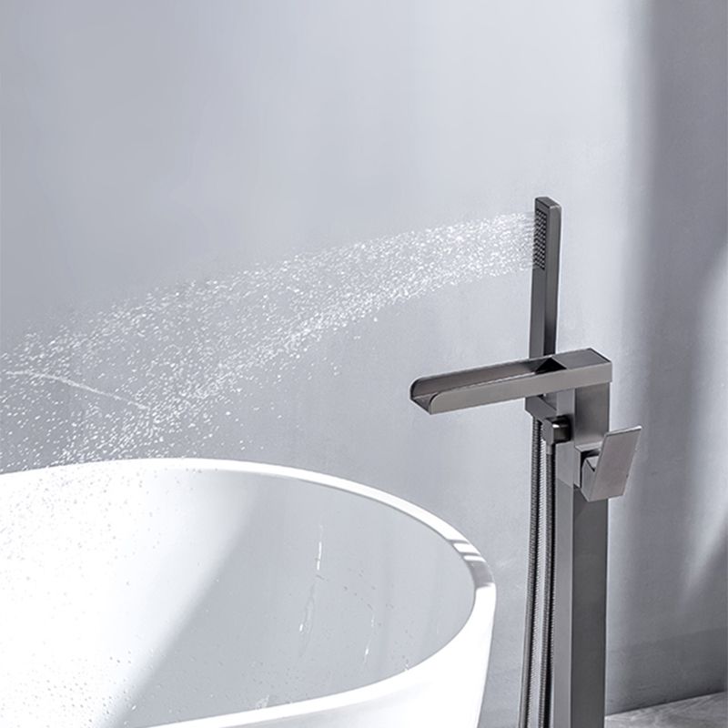 Modern Style Freestanding Faucet Floor Mounted Bathroom Faucet