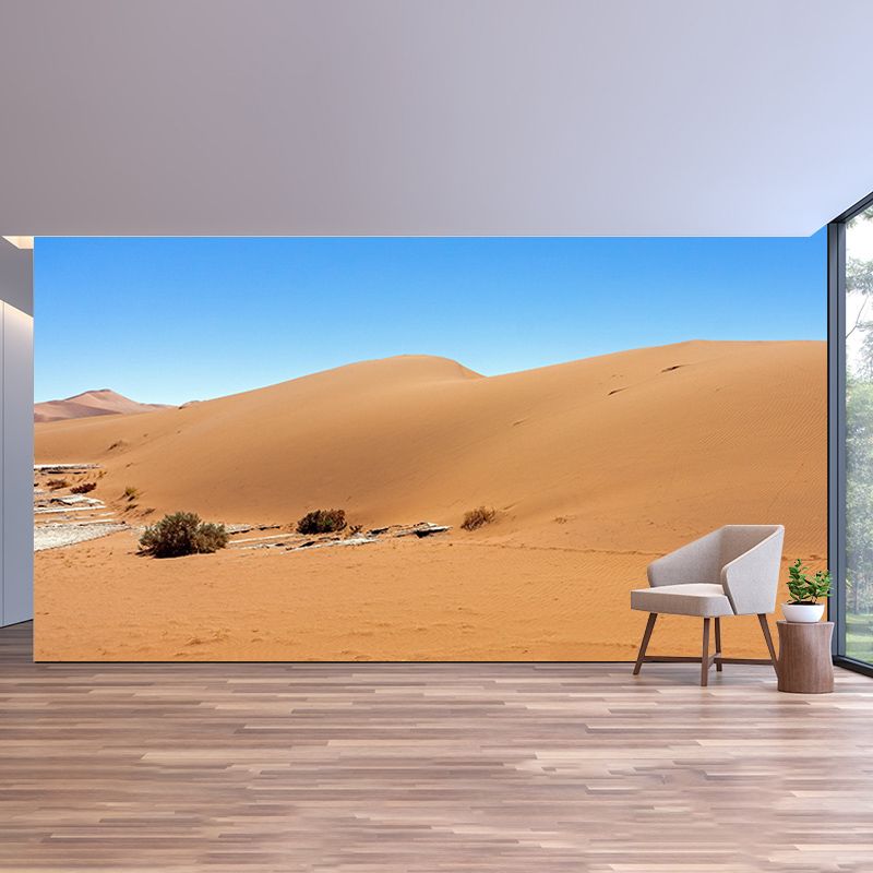 Bathroom Wallpaper Mural Modern Desert Mildew Resistant Wall Decor