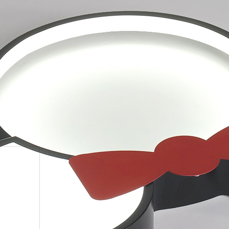 Modern Minimalism LED Ceiling Light Lovely Cartoon Flush-mount Lamp for Kids Bedroom