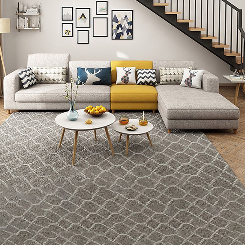 Faux Leather Contemporary Modular Sectional per quattro persone con archiviazione