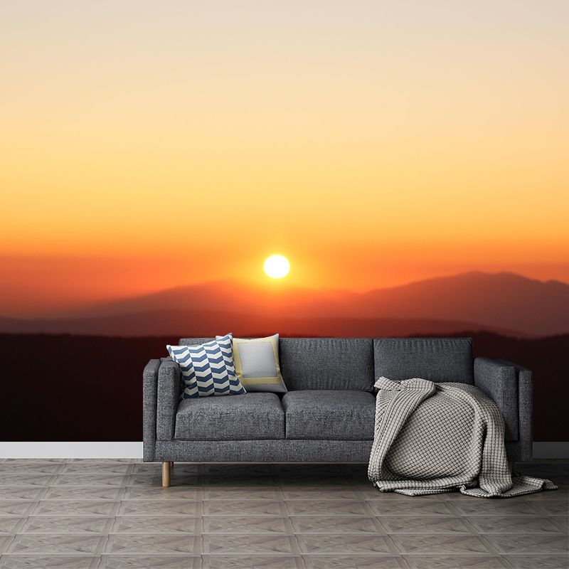 Mildew Resistant Wall Mural Wallpaper Sky Landscapes Pattern for Decoration