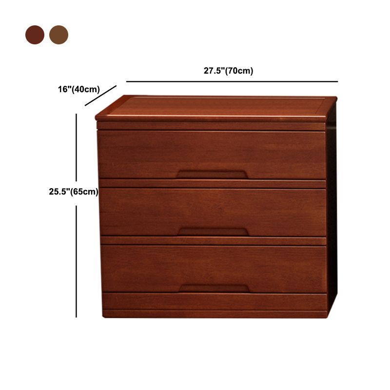 Modern Rectangle Cabinet Grooves Wood Side Cabinet with Drawer