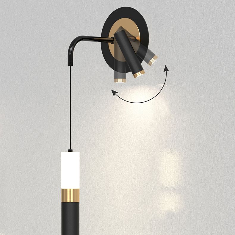 Multi Light Linear Wall Sconce Modern Style Metal Wall Lighting for Living Room