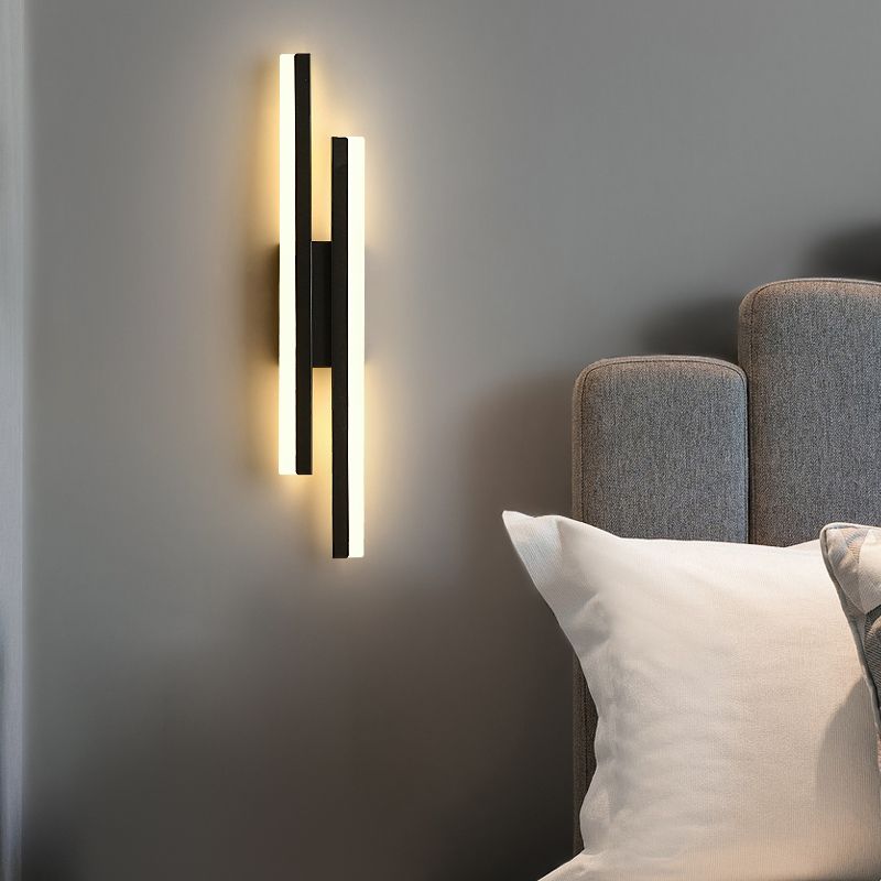 Einfachheit Metall Wandleuchte moderne geometrische Wandleuchte Leuchten für Schlafzimmer