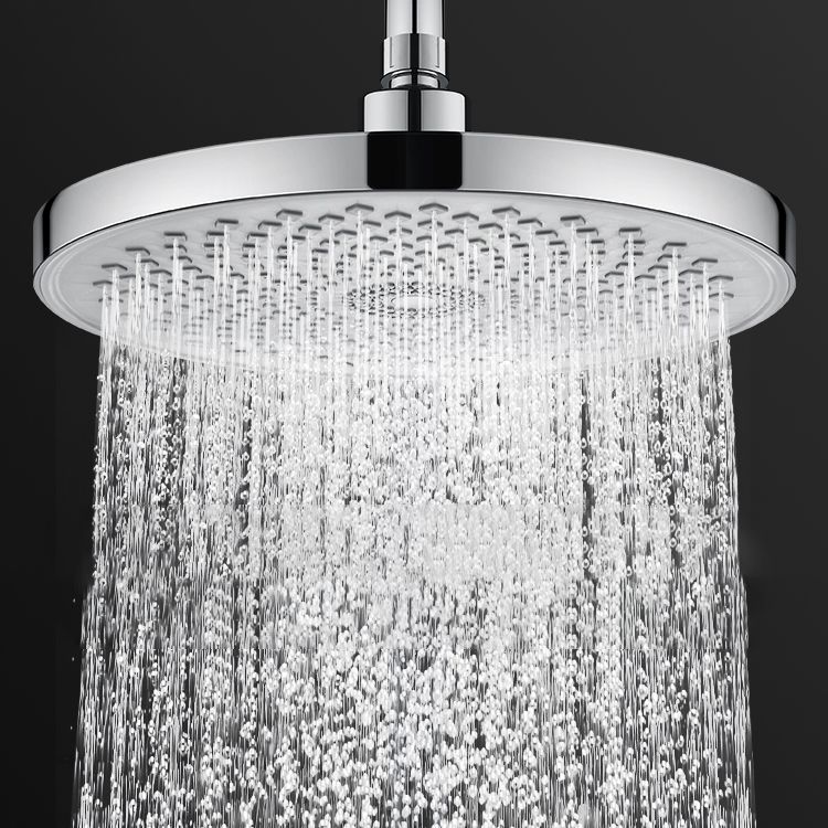 Round Fixed Shower Metal Modern Shower Head Combo Head for Bathroom