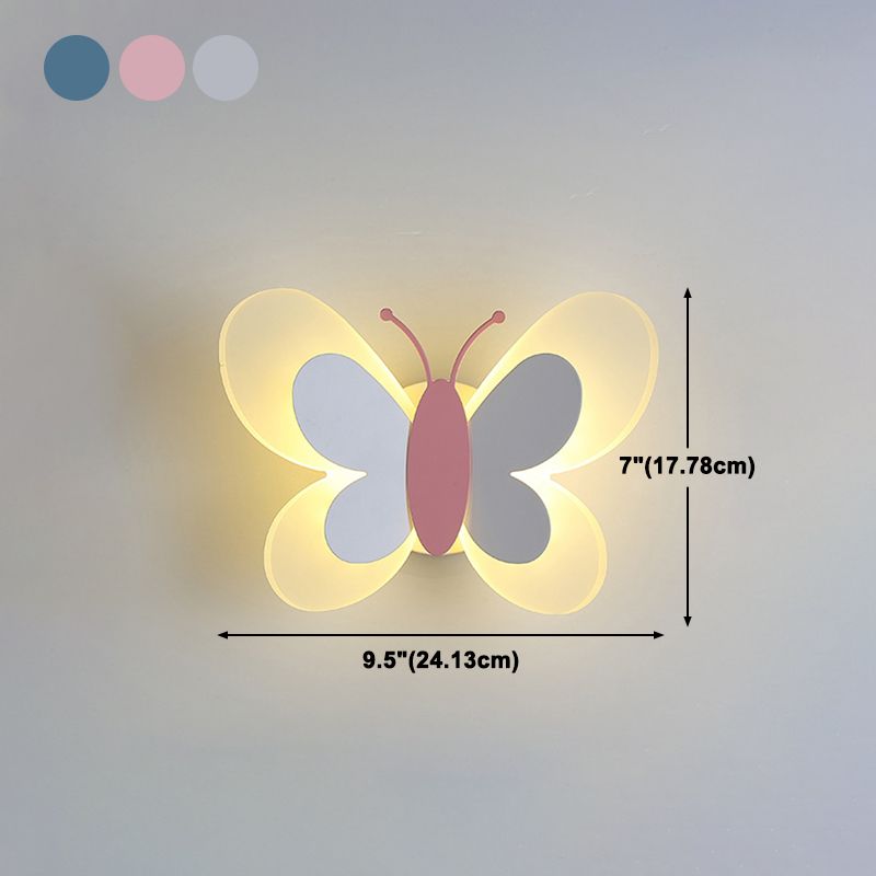 Luce montata a parete per kid in stile muro in metallo unico