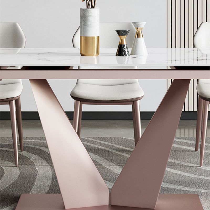 Contemporary 1/4/6/7/9 Pieces Dining Chairs Set Stone Rectangle Furniture