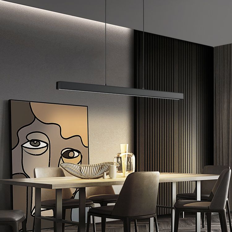 Metal Linear Island Lighting Chandelier Lighting Fixtures Modern Chandelier