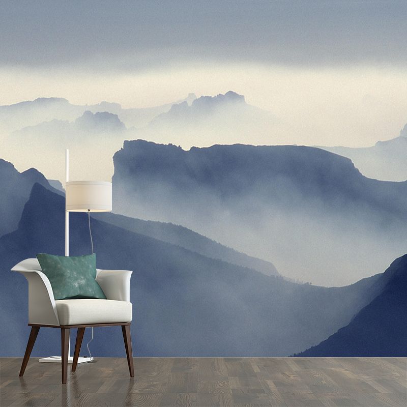 Customized Moisture Resistant Mural Wallpaper Decal Mountain for Decoration