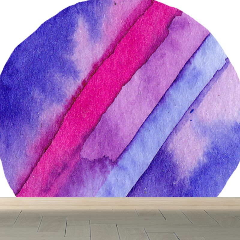 Whole Space Planet Mural Decal Moisture Resistant Modern Kids Bedroom Wall Decor