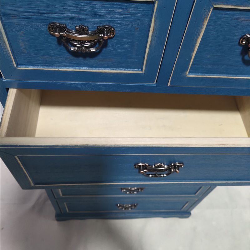 Coastal Storage Chest Dresser Solid Wood Storage Chest with 4/5/6 Drawers