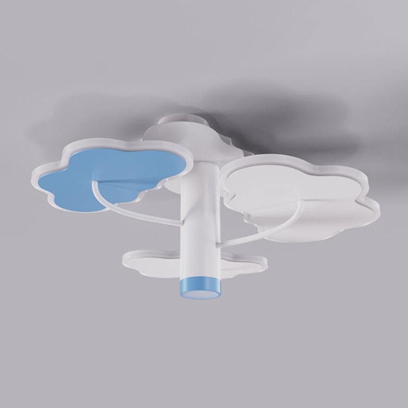 Modern Children Ceiling Light LED Ceiling Mount Light with Acrylic Shade for Kid's Room