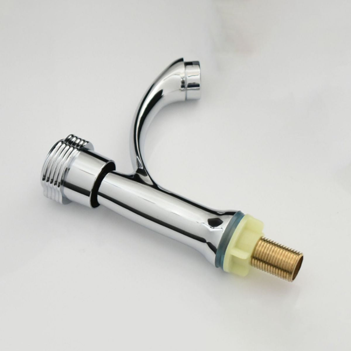 Modern Bathroom Faucet Chrome Knob Handle with Water Hose Vessel Sink Faucet