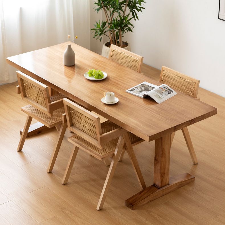 Modern Wooden Furniture Standard Height Formal Dining¬†Room¬†Table¬†Set for Home Use