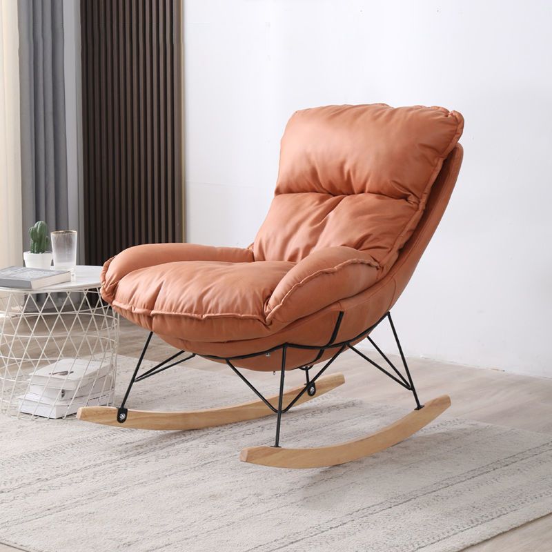 Nordic Light Luxury Single Rocking Sofa Chair Home Lounge Lazy Sofa Chair