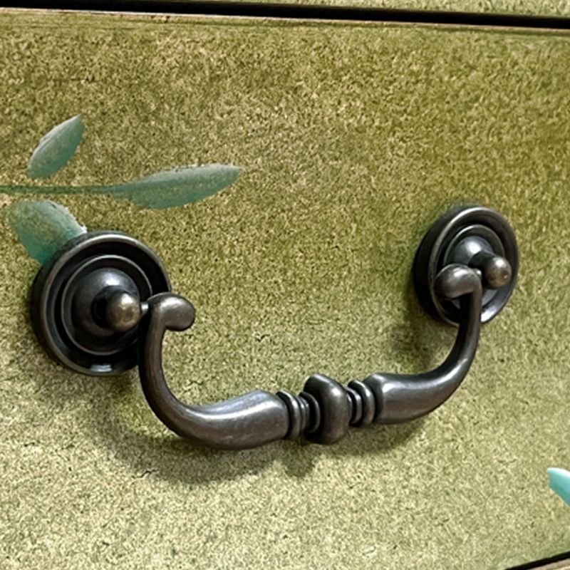 French Country Horizontal Storage Chest with Drawers for Home