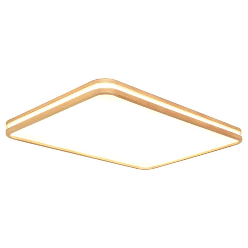 Geïntegreerde LED semi-inbouwverlichtingsarmaturen Ultra-moderne acryl plafondgemonteerde kroonluchter voor slaapkamer