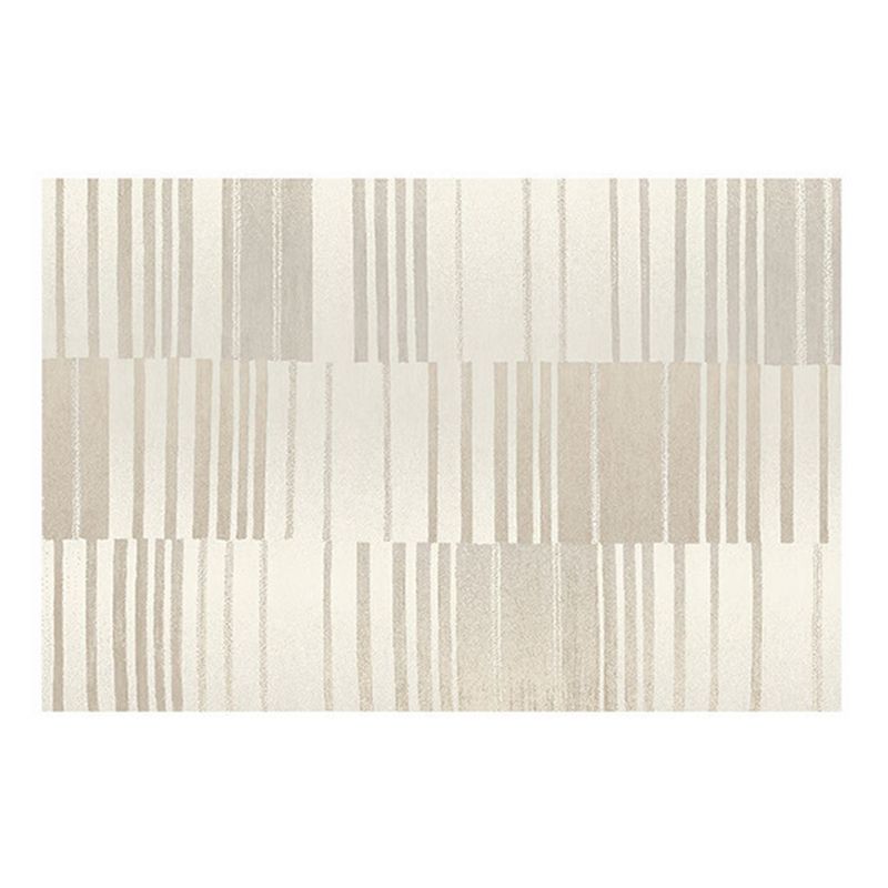 Minimalist Style Area Rug Polyester Rug Washable Rug for Bedroom Home Decor
