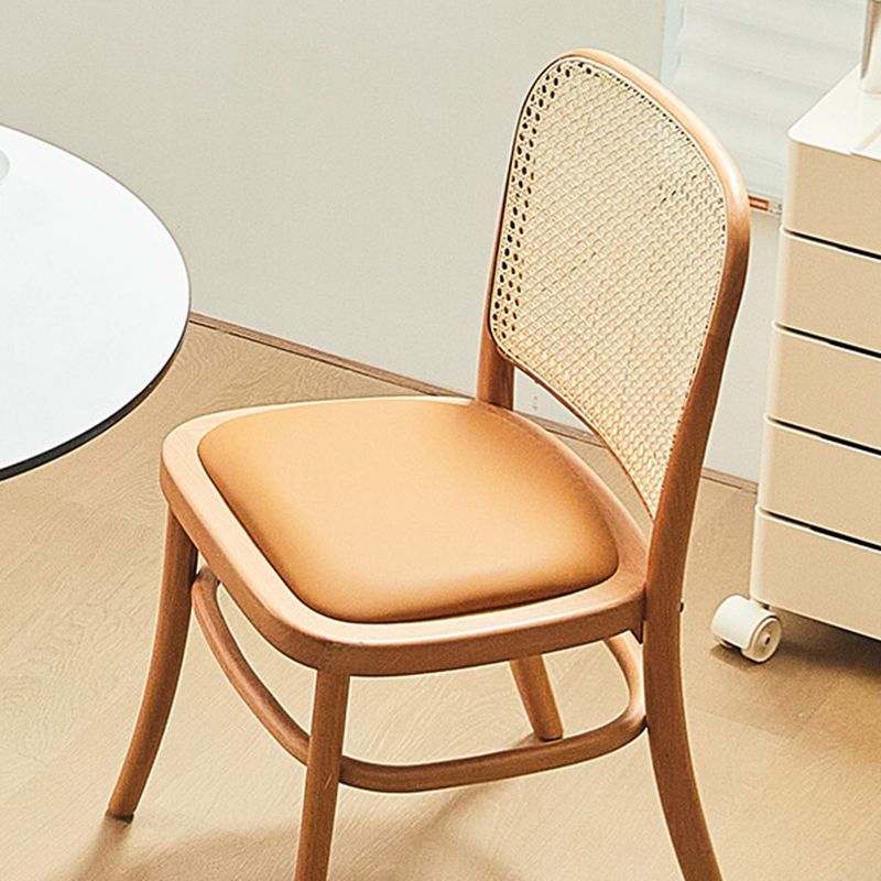 Industrial Style Dining Chair Wooden Indoor Dining Chair for Living Room