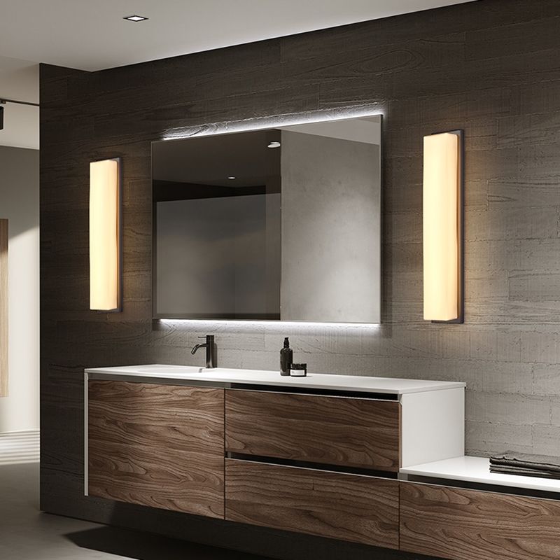 Contemporary Style Wall Mount Lamp Glass Wall Sconce for Bedroom