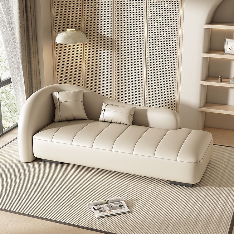 Modern Upholstered Chaise Lounge Couch Leather Chaise Lounge Chair