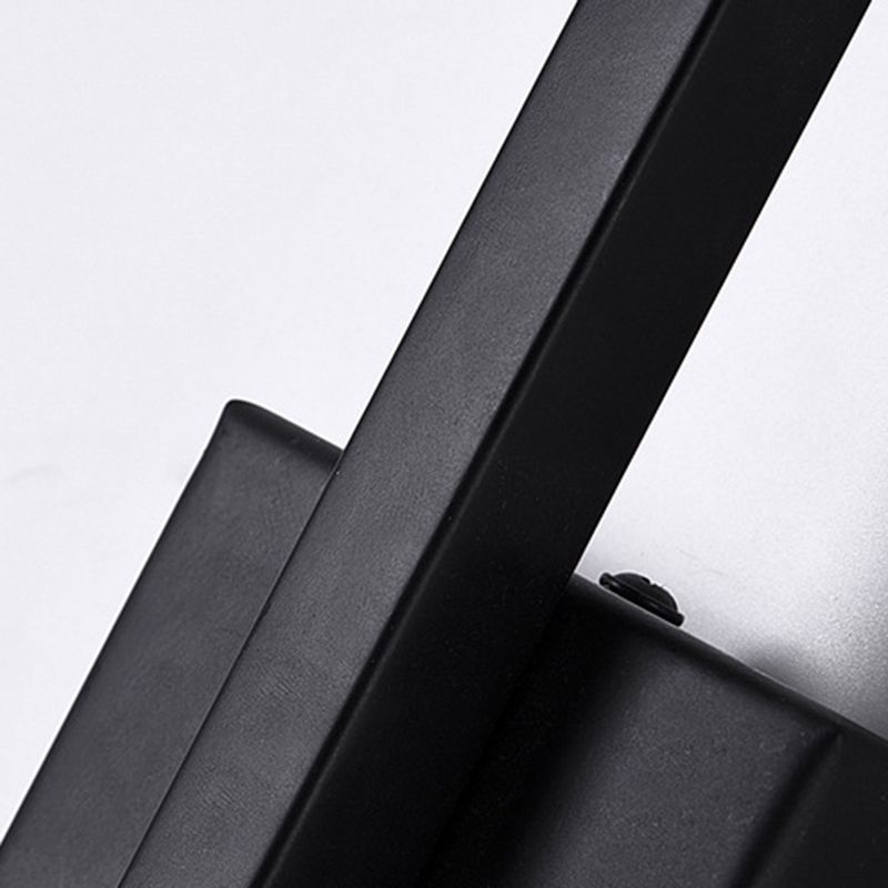 1 Light Geometric Wall Mount Light Modern Fabric Wall Lamp for Bedroom