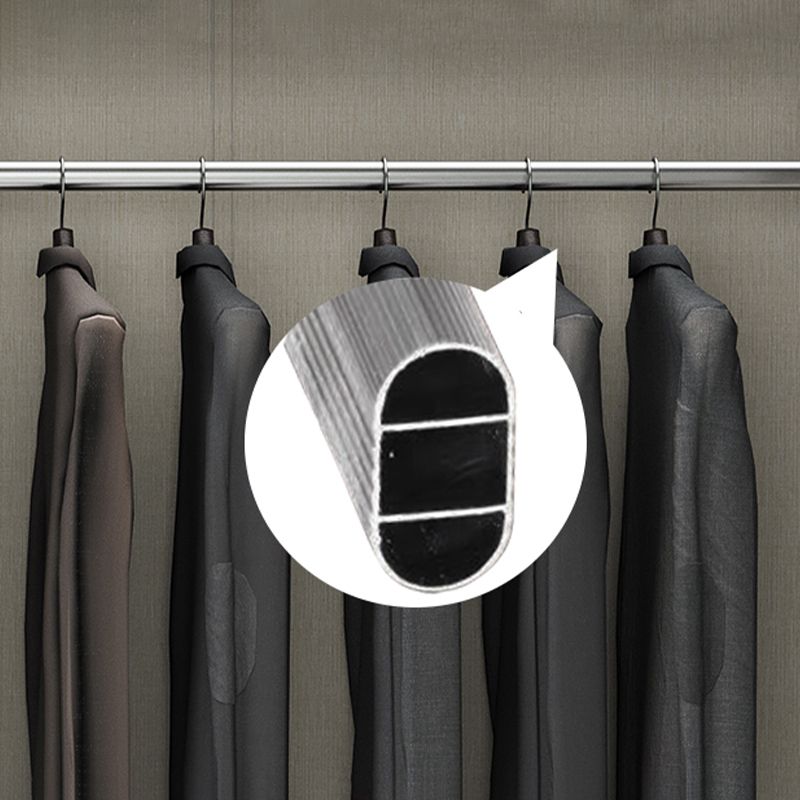 Contemporary Freestanding Wood Wardrobe Sliding Soft Close Doors in White