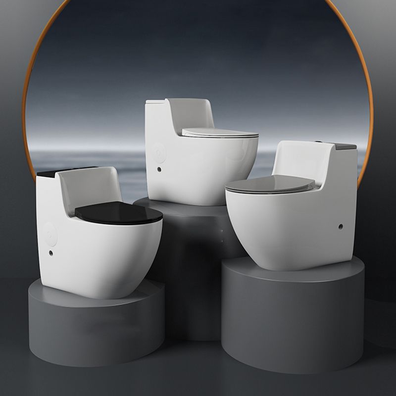 Modern Floor Mounted Flush Toilet Ceramic Siphon Jet Urine Toilet for Bathroom