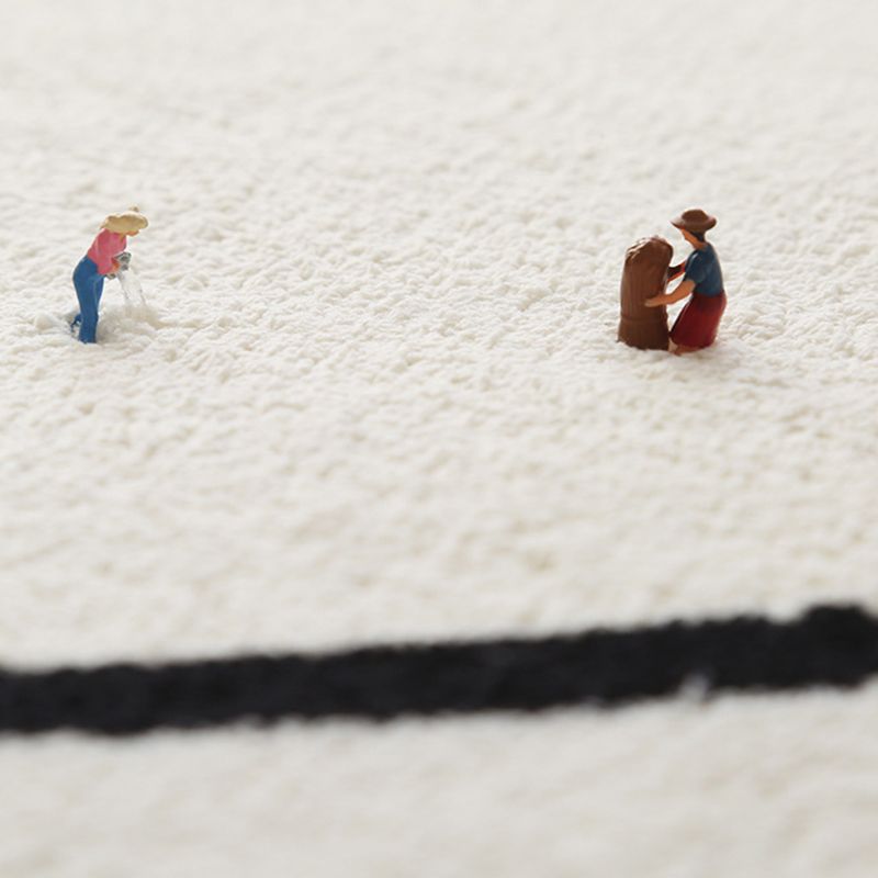 Stijlvol grijs gebied Tapijt Modern Abstract Patroon Gebied Tapijt niet-slip achterste tapijt voor salon