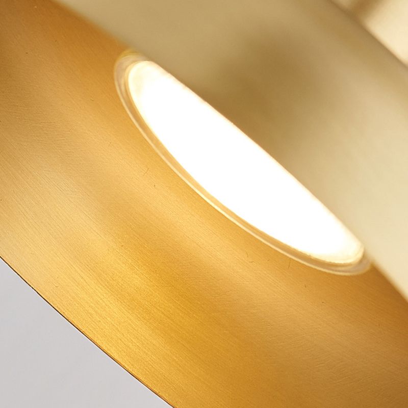 1 léger pendentif suspension de style postmoderne éclairage suspendu en métal pour le salon