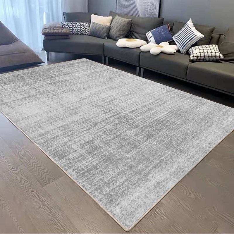 Alfombra gráfica de alfombra moderna gris alfombra de respaldo sin deslizamiento para el salón
