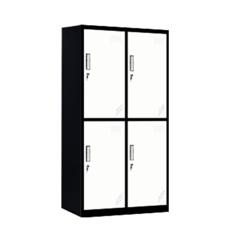 Contemporary Style Wardrobe Metal Home Wardrobe Closet With Lock