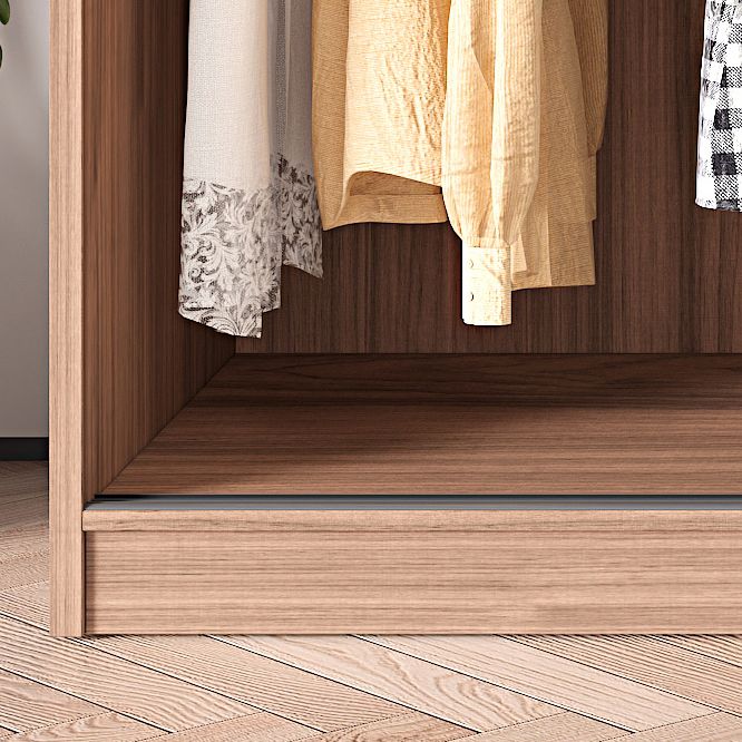 Contemporary Sliding Door Storage Cabinet Bedroom Cabinet with Drawers