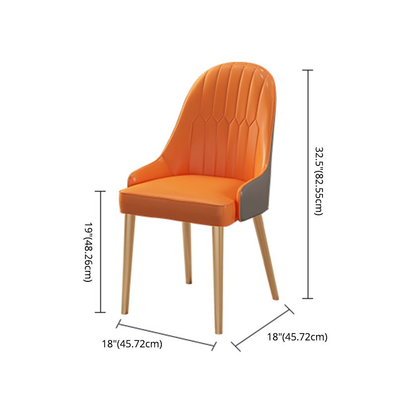 Traditional Sintered Stone Top Dining Set with 4 Gold Metallic Legs for Dining Furniture