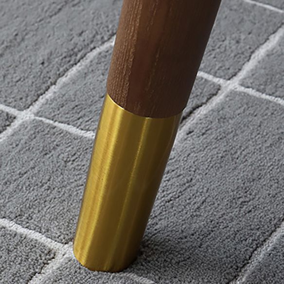 Modern Dining Room Set Rectangle Sintered Stone with 4 Legs Base Formal Kitchen Table Set