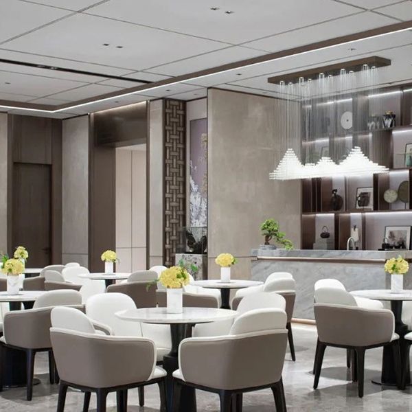 Faux Leather Dining Chairs Industrial Style Arm Chair with Black Leg