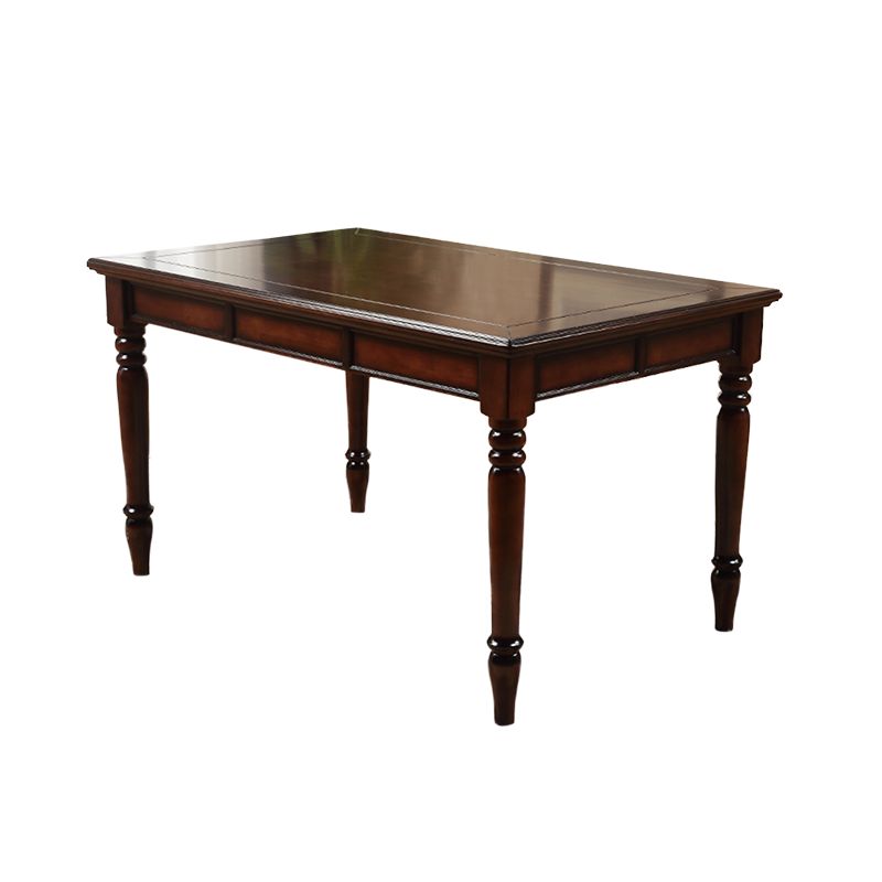 7 Piece Dining Room Chair and Table Set Solid Wood Dining Room Set