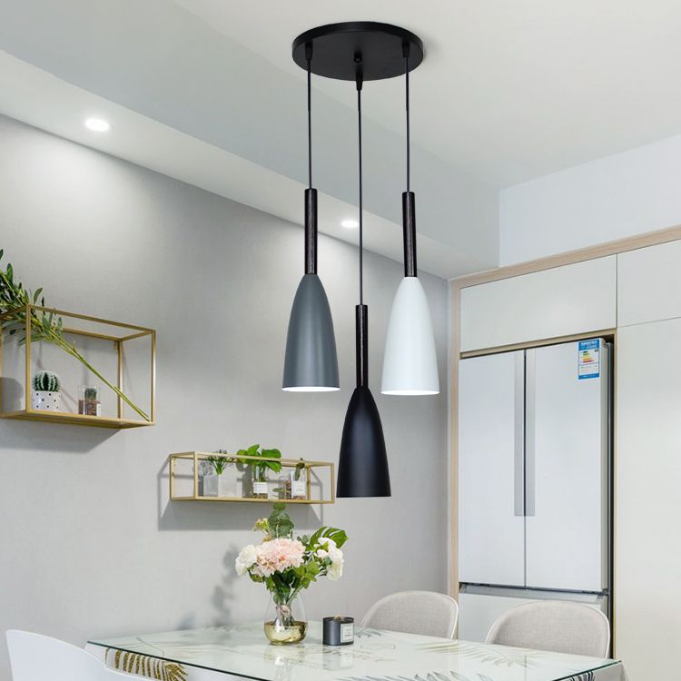 Modern Farmhouse Pendant Lighting Geometric Suspended Lighting Fixture