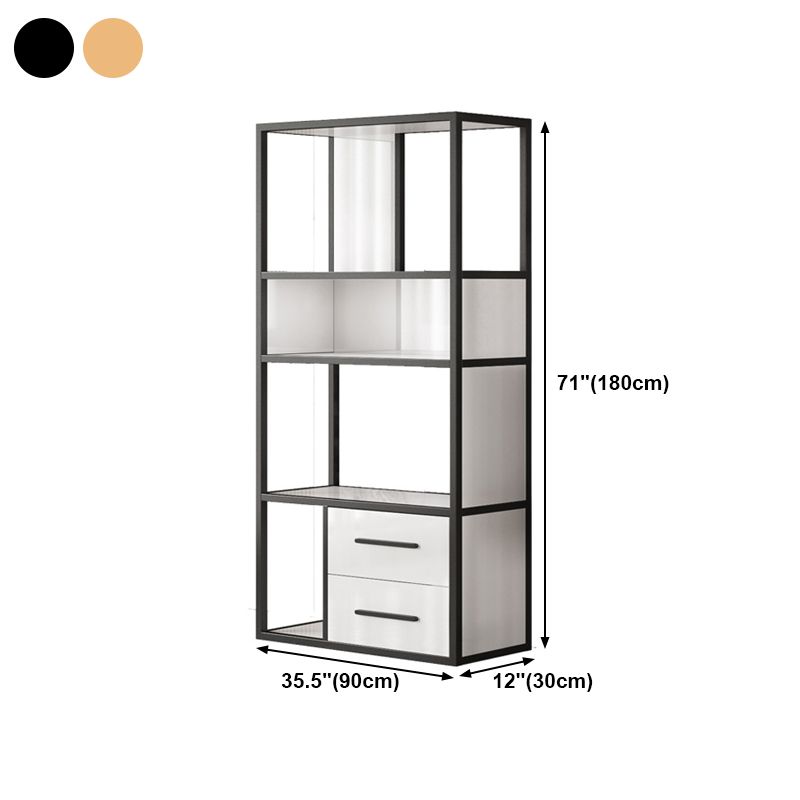 Modern Style Open Bookshelf Etagere Shelf Bookcase for Home Office